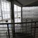 A staircase leads down to the atrium at the Player Development Center during a tour on Tuesday. Melanie Maxwell I AnnArbor.com